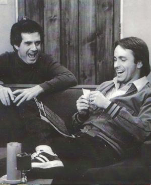 Richard Kline & John Ritter Behind the Scenes – Three's Company (Autographed)